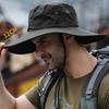 Sun Hat UV Protection Quick Drying Foldable Wide Brim Fishing Hat Sun Bucket Hat for Outdoor Hiking Camping