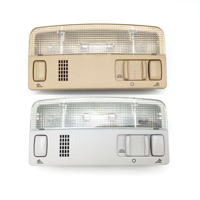 Gray Beige Dome Light Reading Lamp For VW Passat B5 Touran For Skoda Octavia 3B0 947 105 1TD 947 105 Car Interior Light