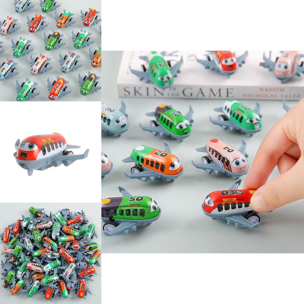 Simulation Mini Alloy Inertia Airliner Children Toys For Developmental Play
