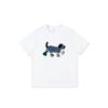 Summer new cartoon dog print design short-sleeved T-shirt women's casual loose and cute versatile bottoming top