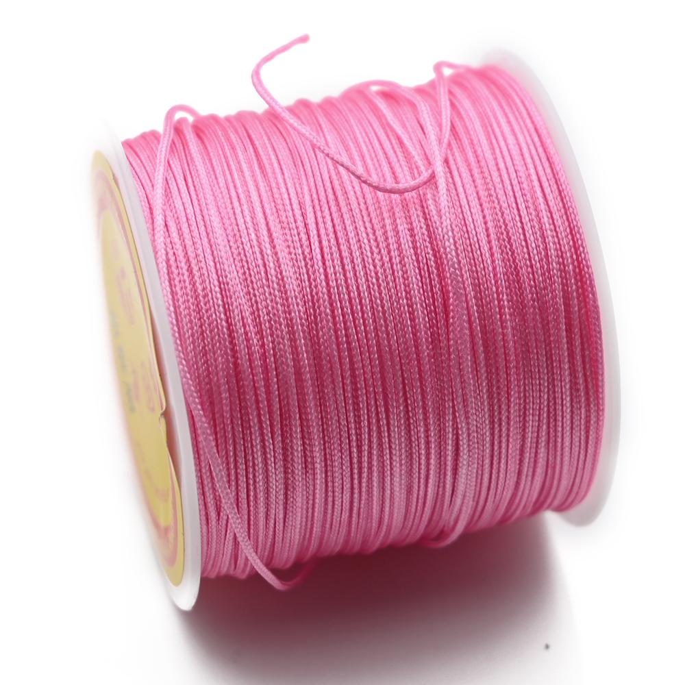 חוט ניילון 0.8 מ"מ חוט סיני קשר סיני חוט מקראמה צמיד שרשרת חוט שזור ל-DIY שרשרת שנדלה גדיל חרוזים יצירה