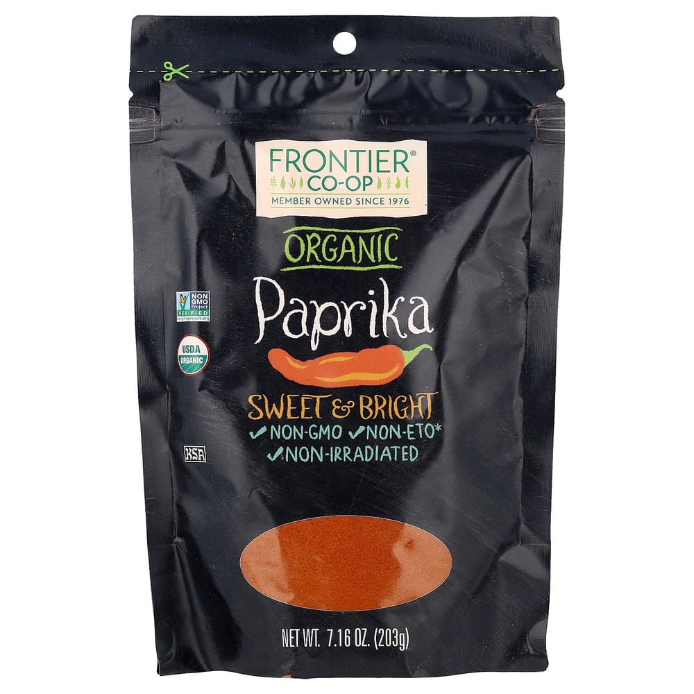 Frontier Natural Products Paprika, Sweet and Fresh Flavor, 203g (7.16 oz)