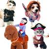 Pet Transformation Cat Funny Christmas Transformation Dog Clothes, Pet Funny Halloween Costumes