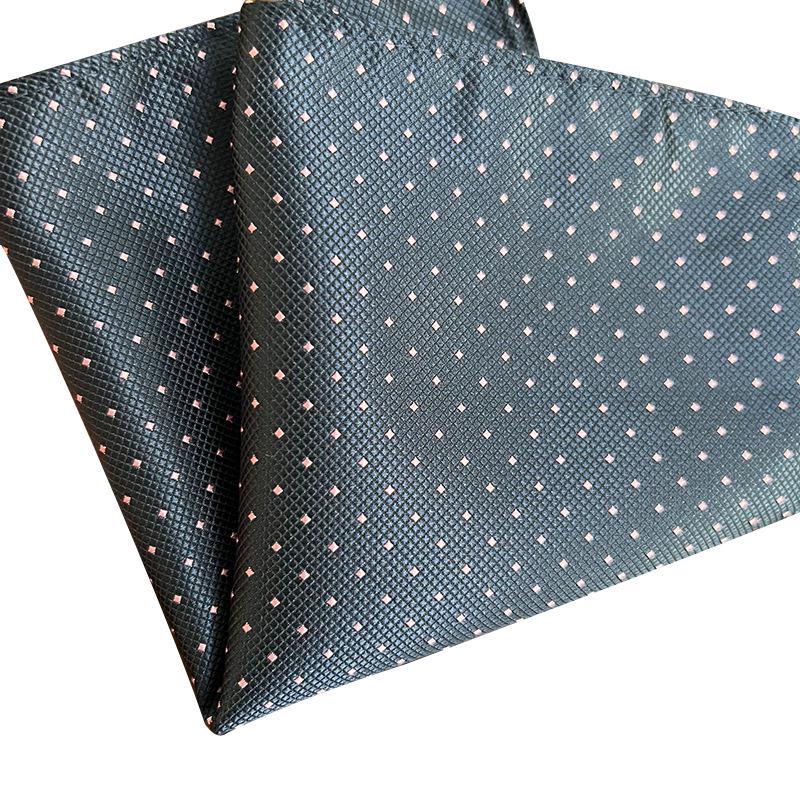 Men's Polka Dot Pocket Square Handkerchief - Stylish Suit Accessory