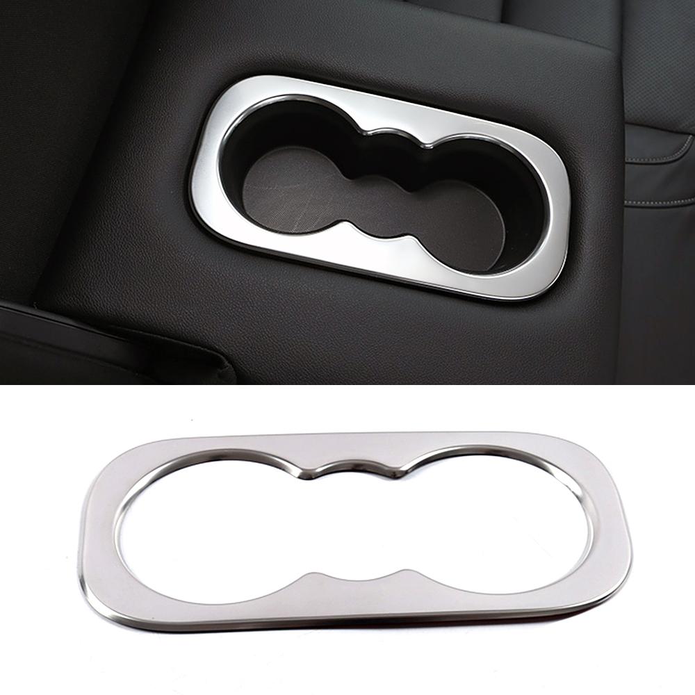 For Renault Koleos 2017- Car Styling Stainless Steel Interior Molding Frame Cover Trim Matte Silver Sticker For Samsung