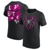 Black AJ Lee Love Bites Back Printed Fashion Casual Men's Cotton T-shirt High Quality Y2K Oversized Size Short Sleeve Unisex