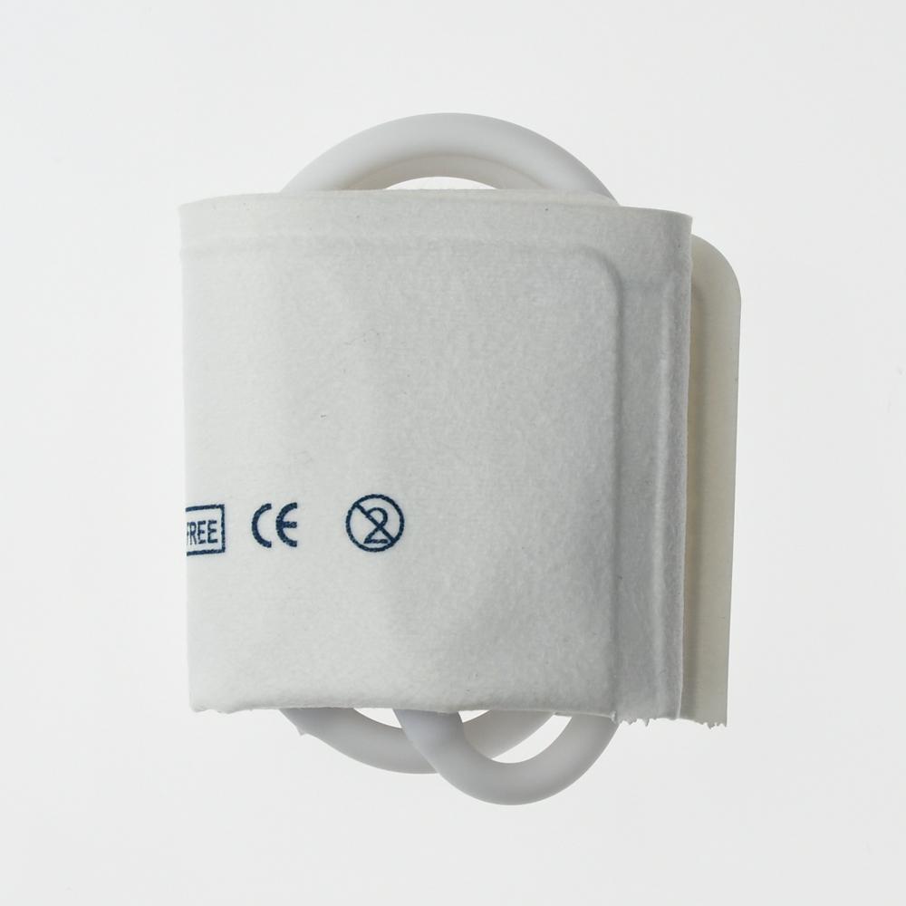 Disposable NIBP Dual Tube Cuff, Medical Upper Arm Cuff, for Digital Blood Pressure Monitor, Blood Pressure Monitor Wrap Cuff