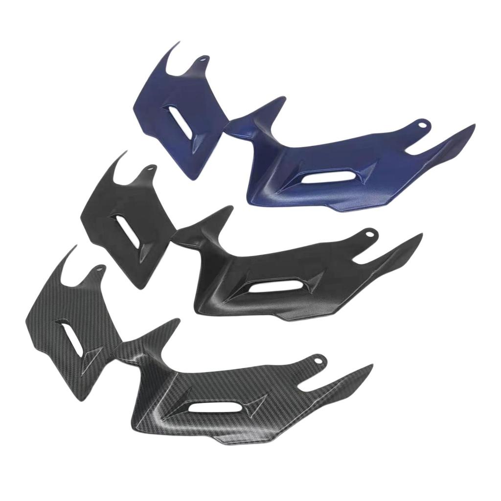 Carbon Fiber Front Winglet Fairing Cover Protector Aerodynamic Shield for Yamaha R