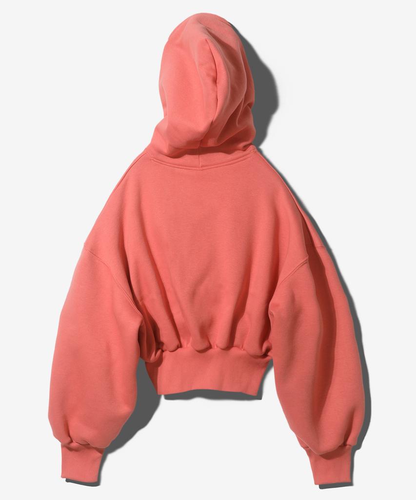 (Setup) Mwl Crop Hoodie+Snap Pants - Red
