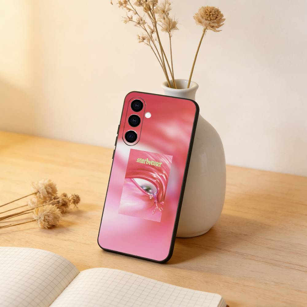 

Fontaines -DC Romance Phone Case Black Silicone Soft For Samsung Galaxy A73,A72,A71,A70,A53,A52,A51 Samsung a31
