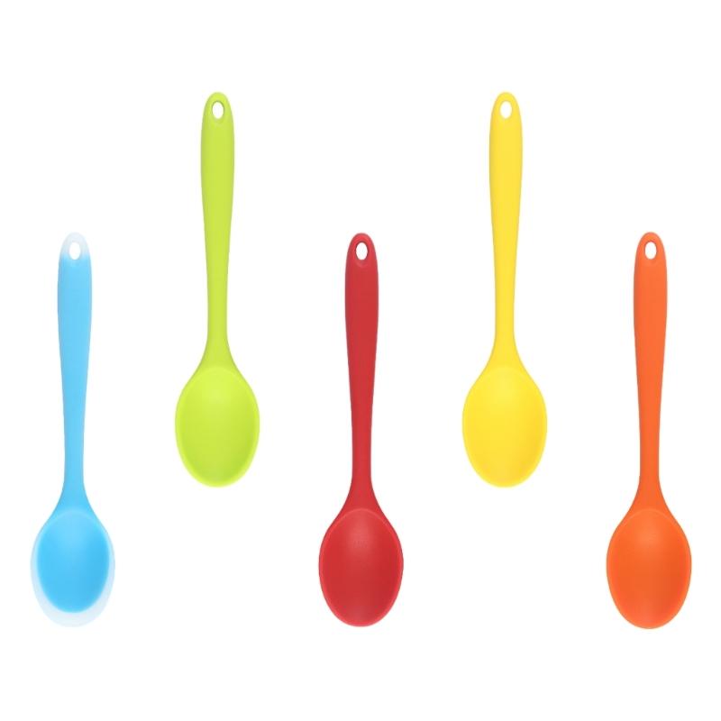 

5PCS Multifuntional Soup Spoon Serving Spoon Easy to Maintain Soup Ladles Cooking Spoon Easy to Use for Professional Use 1