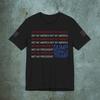 Upside Down US Flag Tshirt, Anti Trump, Not My President, Back Front Sleeves Tee