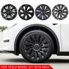 4PCS 18/19Inch Wheel Cover for Tesla Model 3/Y  Hubcaps Replacement Steering Wheel Rim Protector Accessories Hub cap 2017-2023