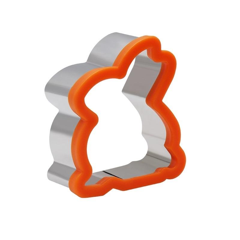 Stainless Steel Sandwich Cutter Cartoon Dinosaur Rabbit Toast Bread Mould Cookie Cutters DIY Baking Mold Kids Lunch Bento Tool