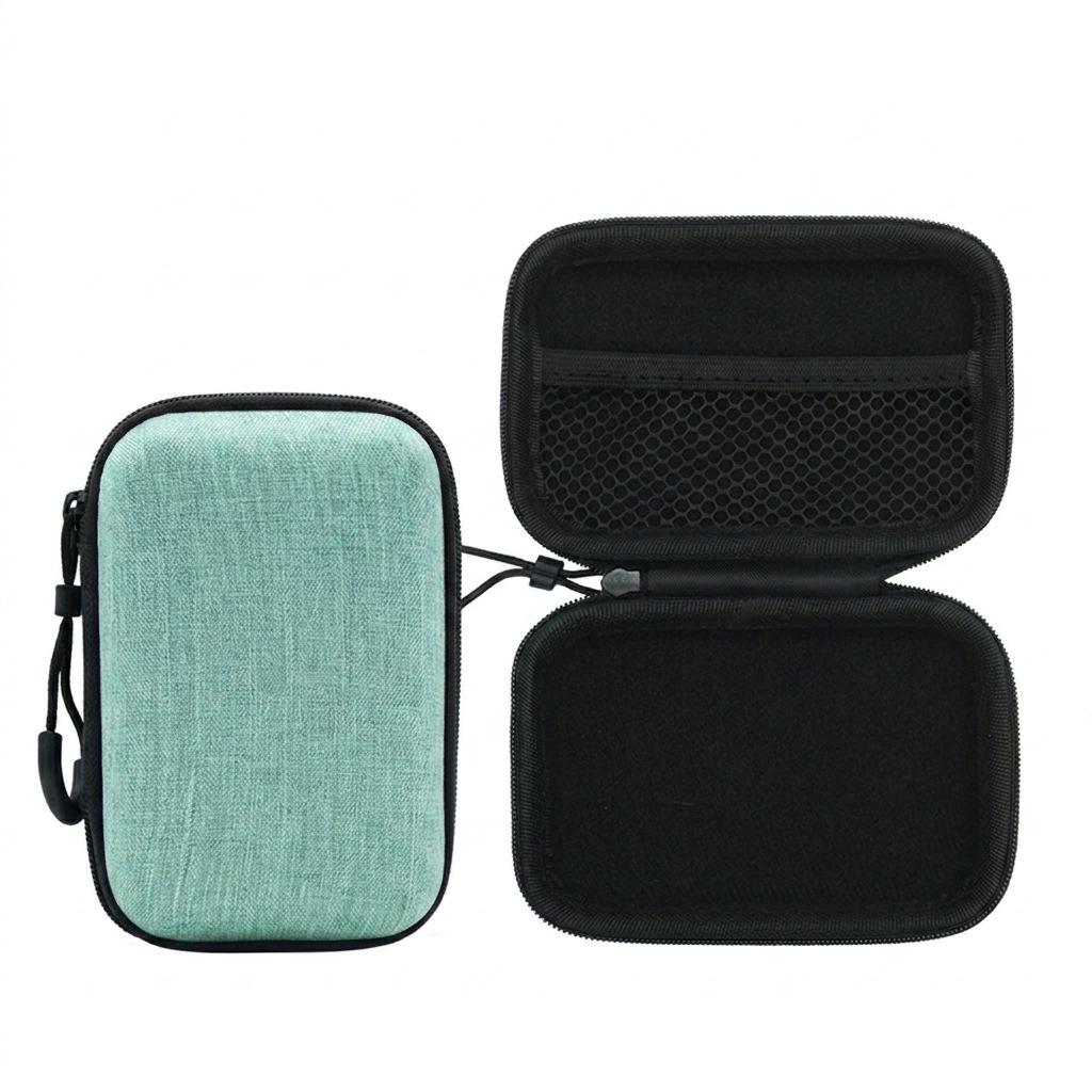 Eva Multi-Purpose Storage Bag for Earphones, Cables, Mobile Hard Disks, and Bluetooth Accessories