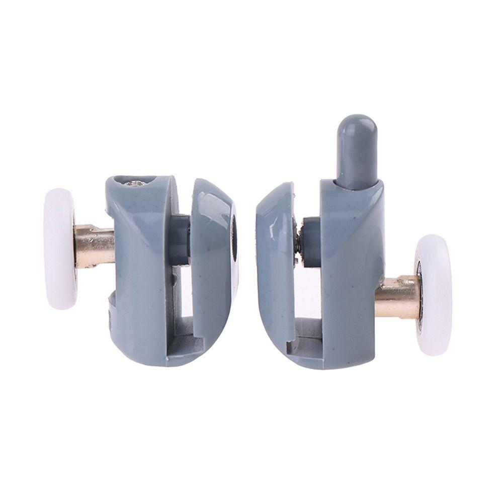 4Pairs Plastic Nylon Runner Wheels 23mm 25mm Sliding Door Pulley Durable Shower Door Roller