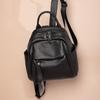 2024 Spring/Summer New Korean Style Mini Soft Leather Backpack Versatile Trendy Large Capacity Fashion Commuting Women's Small Backpack