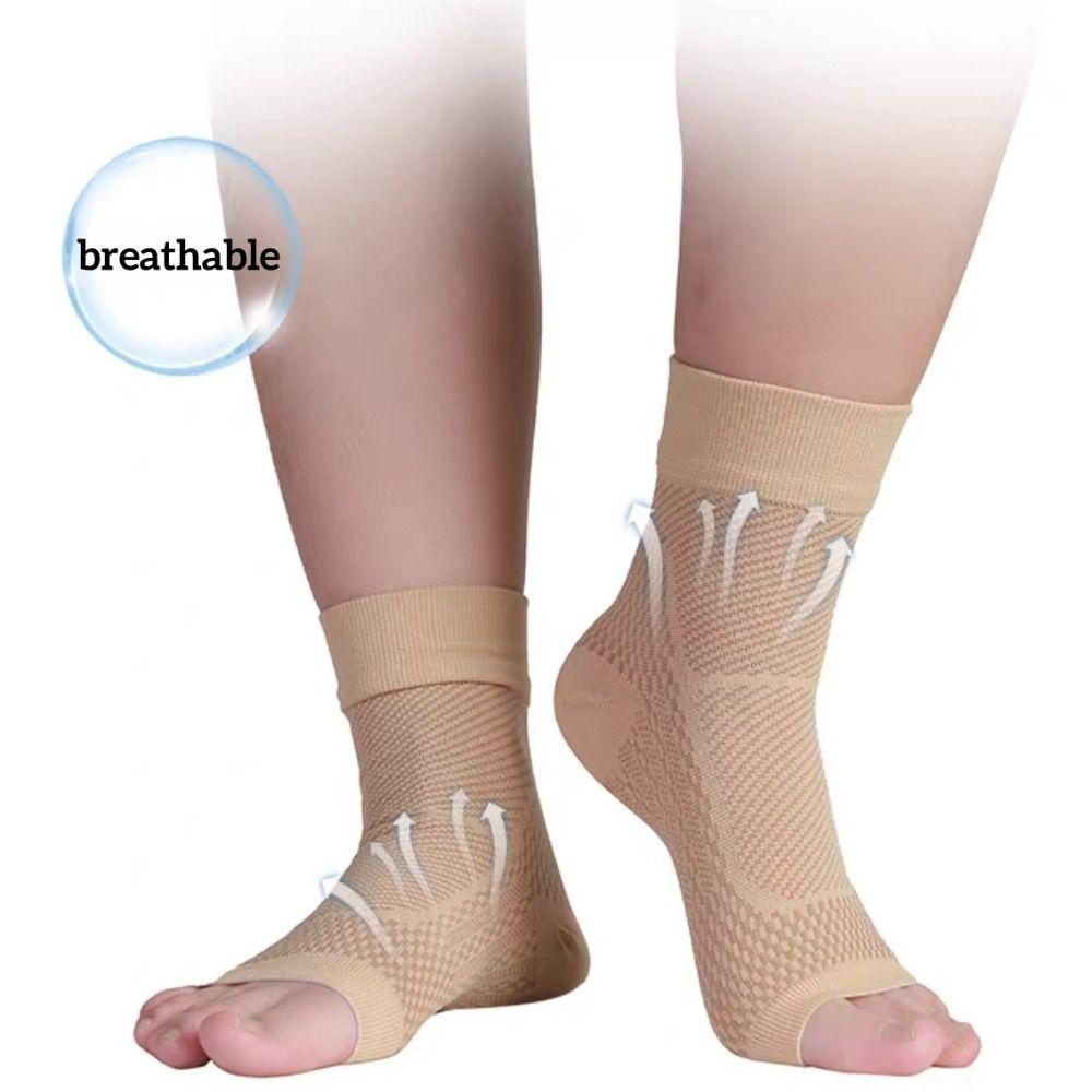 Reduce Vibration Compression Socks Sweat Absorption Calf Compression Sock  Running