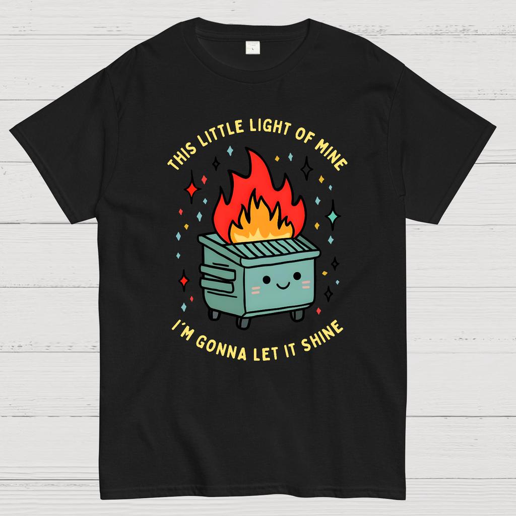 This Little Light of Mine I'm Gonna Let It Shine Cotton Summer Casual Cool Loose T-Shirt