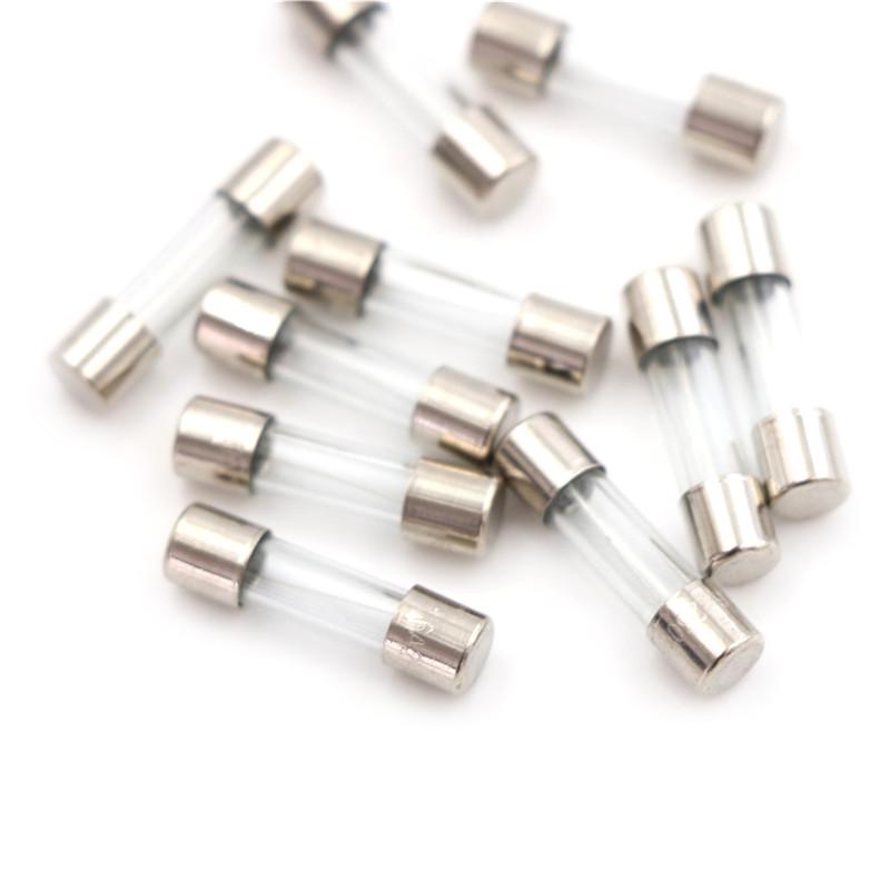 10 Pezzi Fusibile Tubo di Vetro 5Mm X 20Mm 1.6A T1.6A 250V Lento 1.6 Ampere