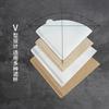1PACK Hand Drip Coffee Filter Paper Cone Log Pulp V-Funnel Americano Coffee Machine Drip Filter Paper 1-2/2-4 Servings