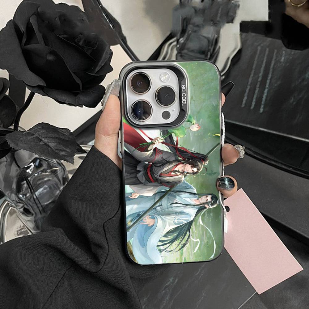 Grandmaster M-Demonic Cultivation Phone Case For iPhone17, 16,15,14,13,12 Pro Max Black Candy Matte Shockproof Cover
