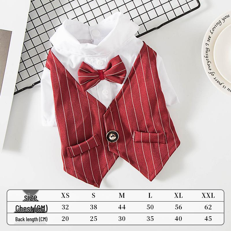 Spring/Summer Suit for Cats & Dogs: Fits Teddy, French Bulldogs, Corgis, and Large Breeds