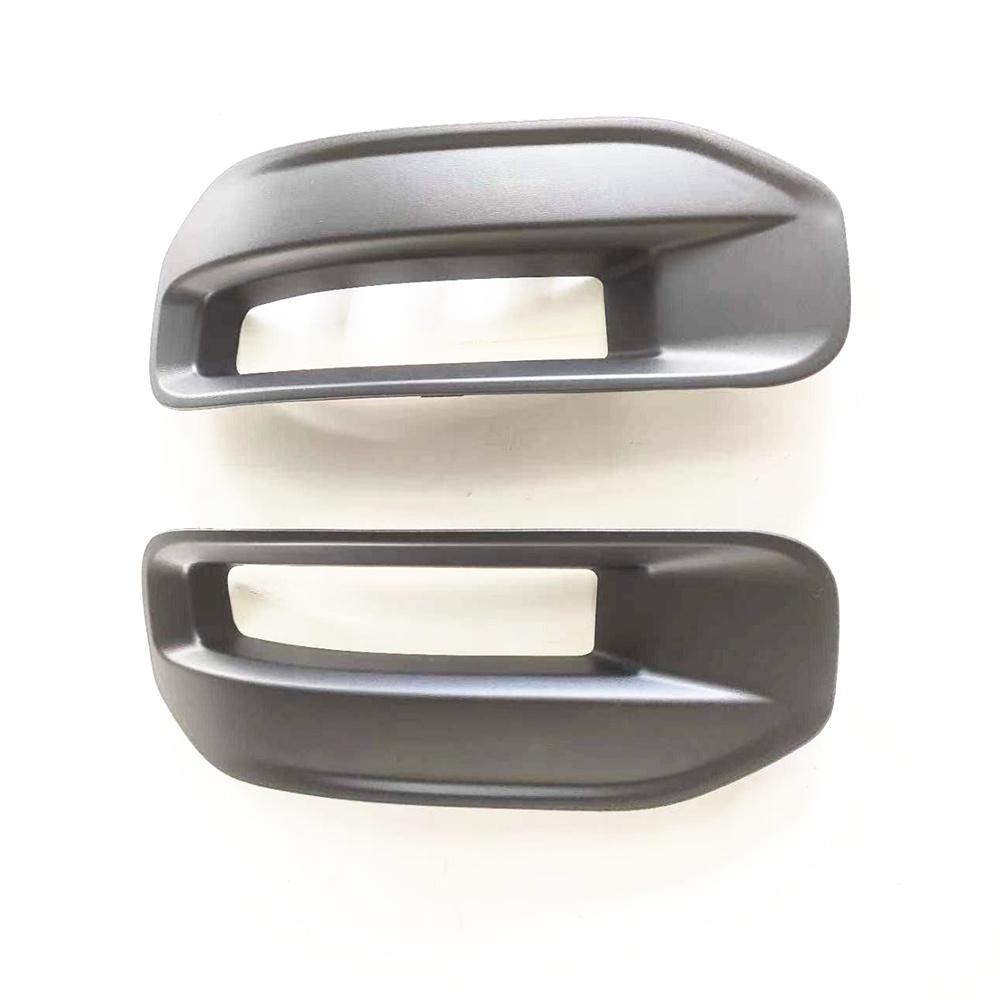 1 Pair Black Fog Lamp Bezel Kit Front LH + RH 68274669AB For Ram 1500 2019 2020