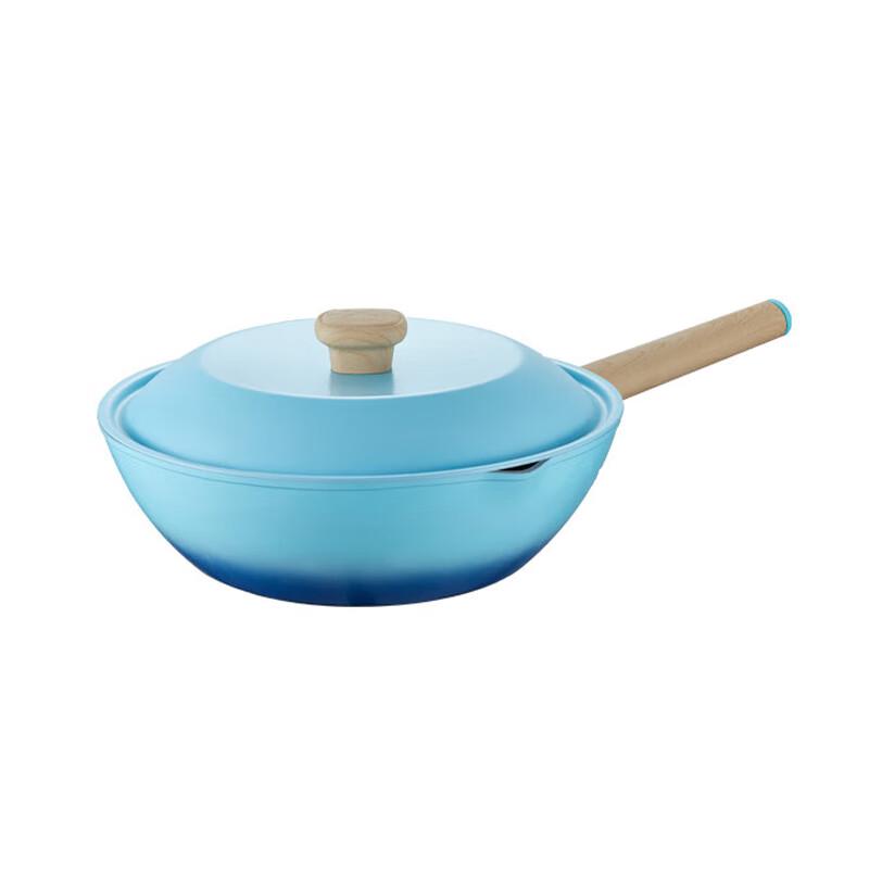 Chuidahuang Blue Bird 32cm Non-stick Wok