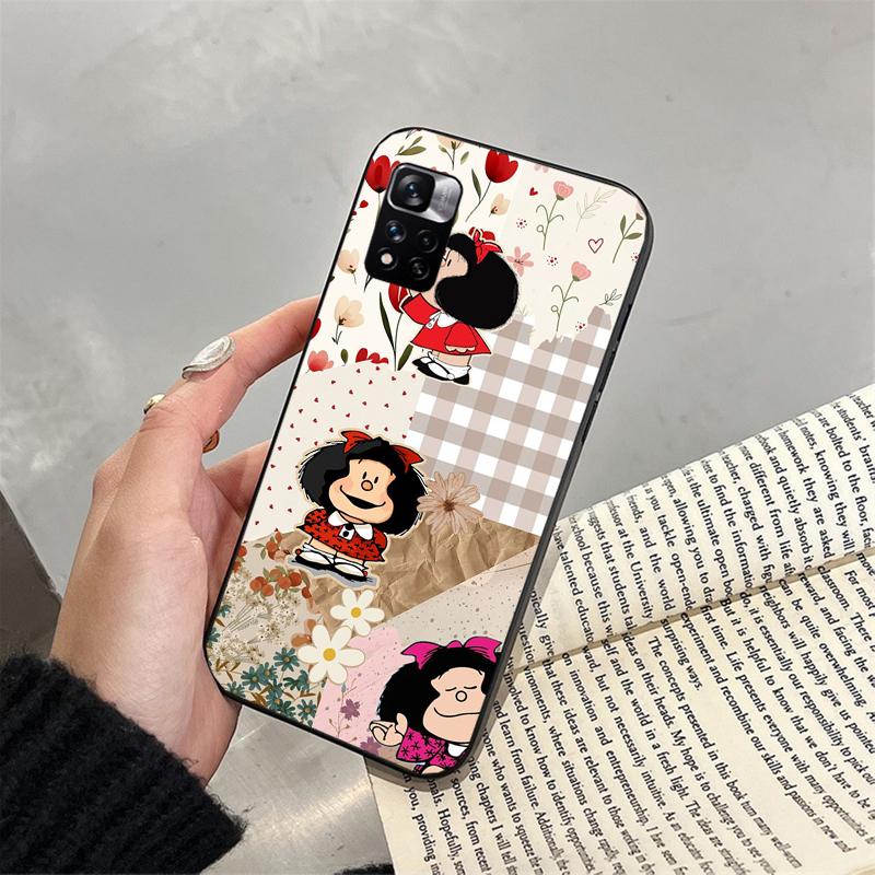Phone Case For Xiaomi Poco C71 15T 14T Pro Redmi Note 15 14 14 13 Pro Redmi A5 15C 13C Mafalda