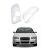 Right / Left Side Car Headlight Lens Cover Headlamp Shade Shell Plastic Cover For A6 C6 2006-2011