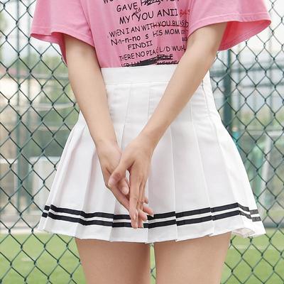 Pleated Skirt Short Skirt Women's Korean Version New A-line Skirt Academy High Waist JK Half Skirt