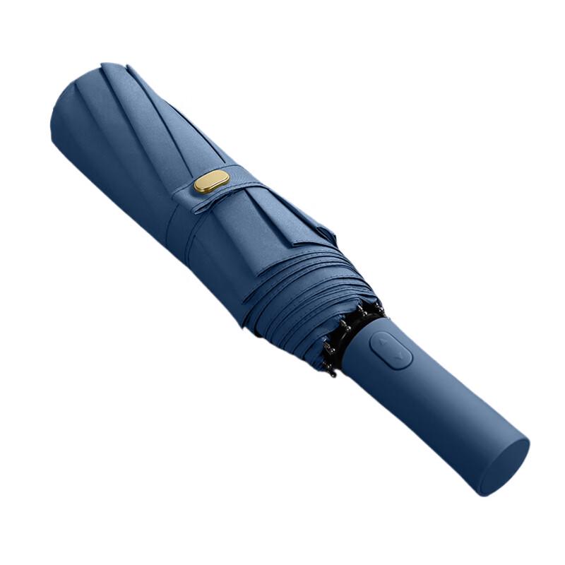 Tri-polar Fully Automatic 10-Rib Double-Layer Folding Umbrella