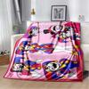 Cartoon Pomni Jax Digital Circus Magic Blankets, Kid's Throw Blanket,for Bedroom Living Room Sofa Bed Car,children Gift,Decke