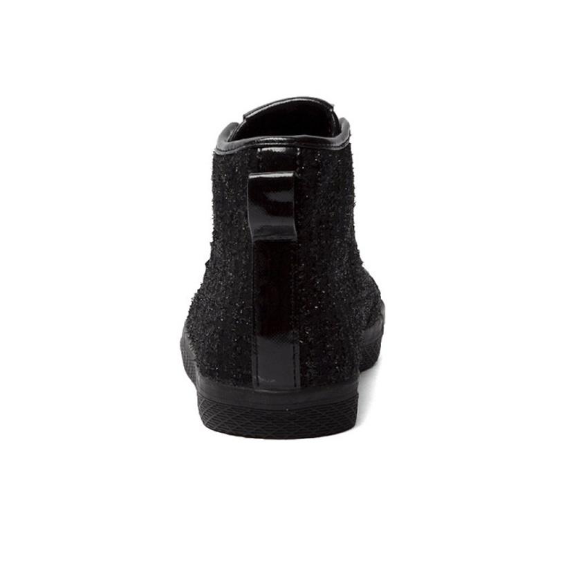 adidas Honey Mid Triple Black Women Sneakers Core-Black S77292