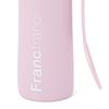 Francfranc Foldable Silicone Compact Water Bottle Bottle, Pink,