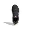 Pureboost 22 Fabric Anti Kick And Abrasion Resistant Low Top Kids' Running Shoes Black Purple Kids' IF5550