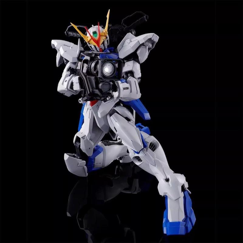 MG RGX-00 1/100 White & Red Testament Assembly Model Kit Action Figure Anime Mecha Toy With Water Decal & Display Base Boy Gift