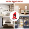 Adjustable Alarm Door Stopper Anti Theft Non-Slip Door Jammer Heavy Duty Door Lock Brace  for Women