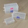 Rectangle Plastic Jewelry Case Flip Cover Sewing Storage Box Hair Clips Boxes  Gift Packaging