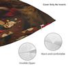 Pillow Case Cat Selfie with Santa Xmas  Soft  Pillow Cover For Office Car Home Decor Morden Pillowcases