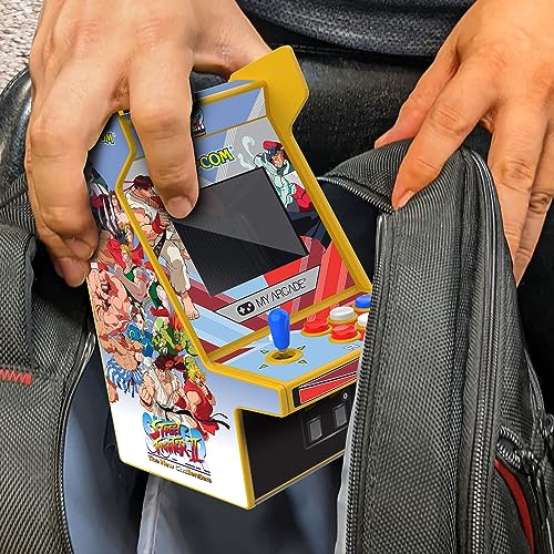 My Arcade DGUNL-4185 Super Street Fighter II - MicroPlayer Pro Portable Retro Arcade (2 Games in 1)