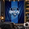 Wall Hanging Tapestry NSW Blues Print Cloth for Living Room Bedroom Home Decor