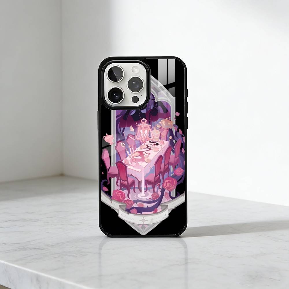 The Cards Of L-Lunar Arcanum Phone Case For iPhone17,16,15,14,13 Plus,Pro Max Magnetic For Magsafe Wireless Charging