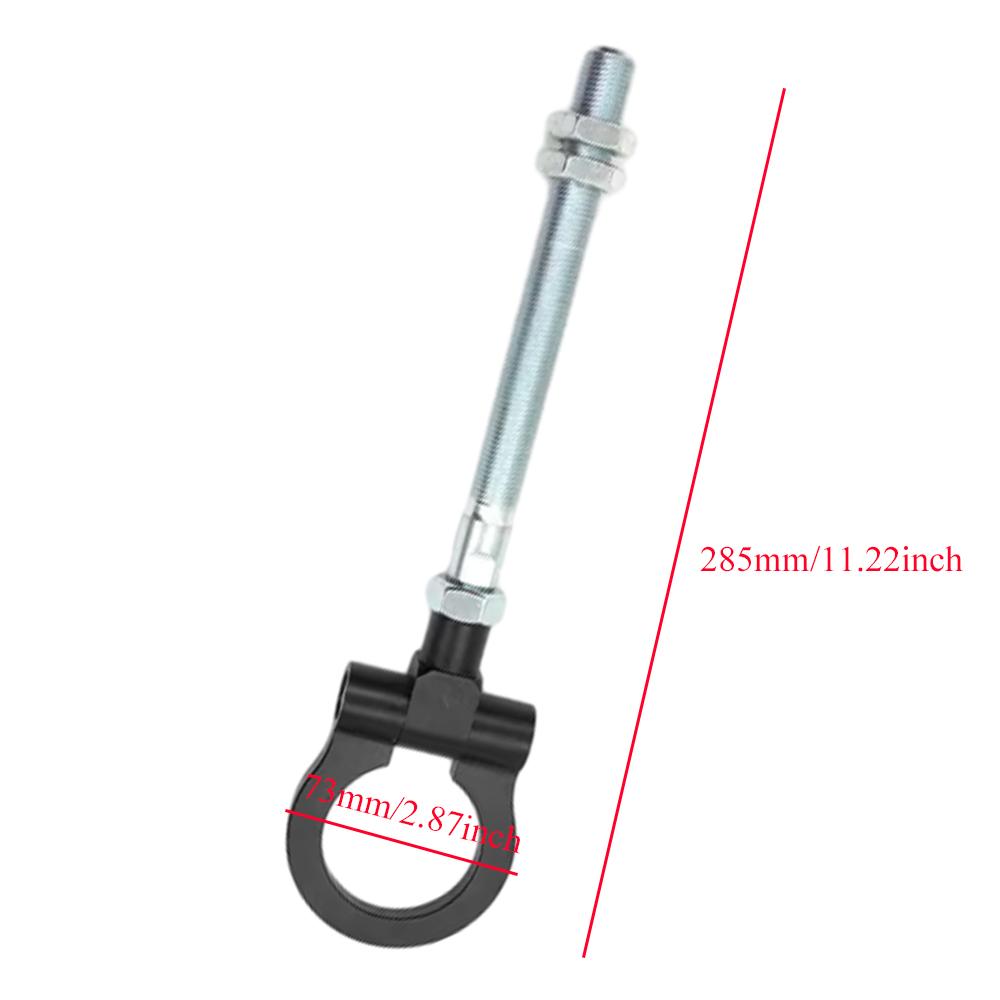 Car Style Racing Tow Trailer Hooks Aluminum Towing Hook For Subaru BRZ Impreza WRX STi, Scion FR-S Toyota 8