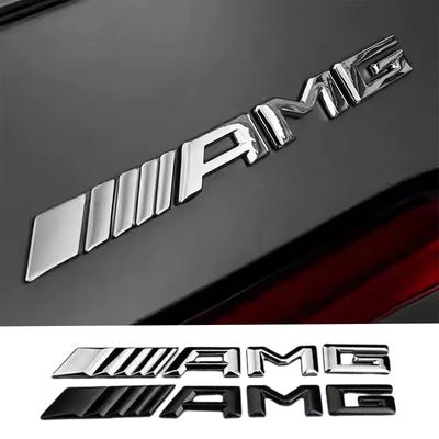 1Pcs 3D Metal Stickers Car Body Trunk Decal For Mercedes Benz AMG W203 W205 W206 W211 W220 W212 W201 W210 W108 W168 W176 W124