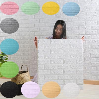 1/5/10PCS 35*30CM Tapete Selbstklebende Wasserdichte Und Feuchtigkeitsbeständig 3D Dreidimensionale Schlafzimmer Hintergrund Wand Renovierung Schaum Ziegel