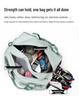 Women's Large Capacity Gym Bag with Wet/Dry Separation - Perfect for Short Trips and Casual Sports Activities