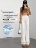 High-Waist, Butt-Lifting, Tummy-Tucking Women's Yoga Pants: Non-Sagging, Draped, Flared, Shark Fin Design for Spring/Autumn Sports and Fitness.