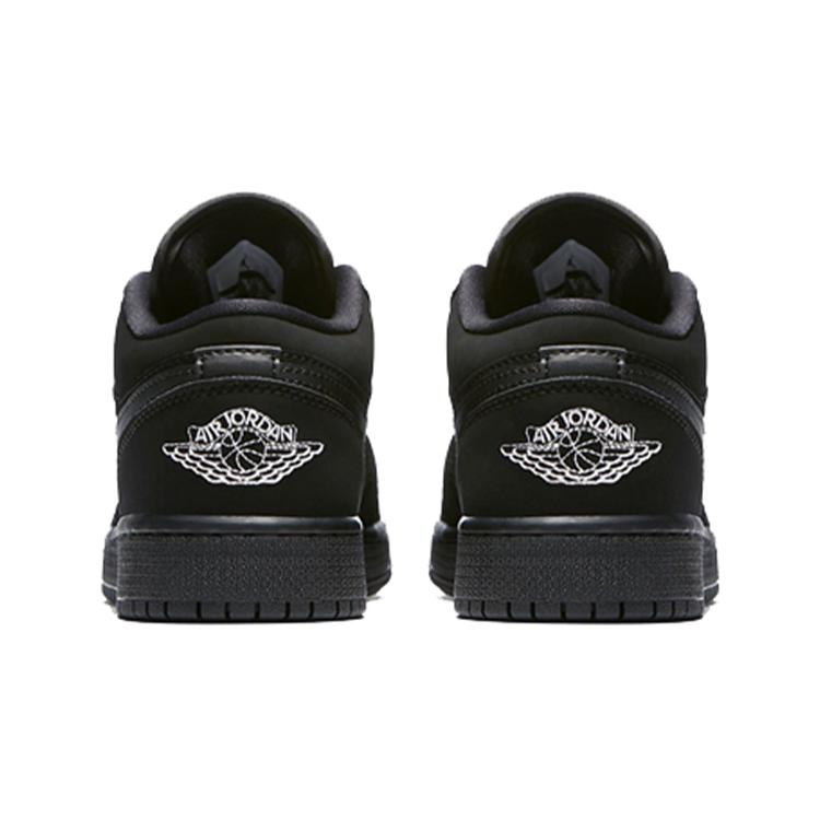 Jordan 1 Retro Low GS Triple Black 553560-019